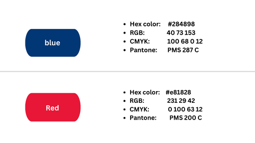 Color codes of  Philadelphia Phillies Logo