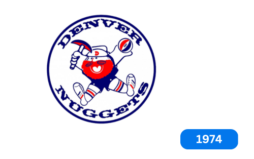 Denver Nuggets Logo 1974-1976